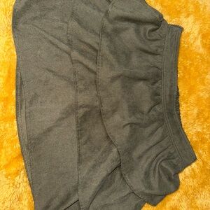 Source Unknown Gray Mini Skirt